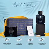 Gleevers Gift Set for Men | Gift Box pack of 2 with Perfume(100 ml) & Joker and Witch Watches for Men| Birthday Gift, Anniversary Gift, Valentine Gift, Secret Santa Gifts